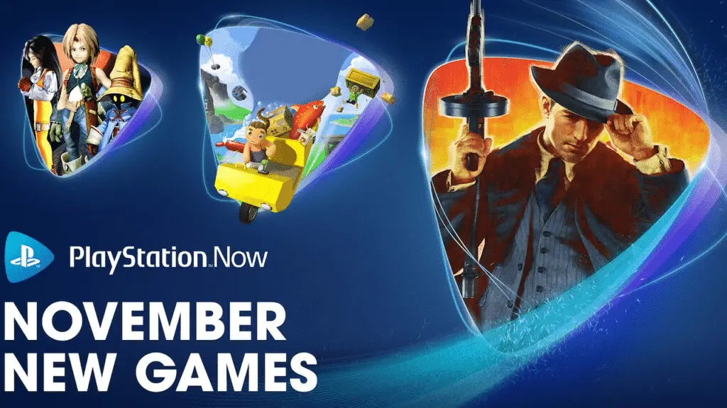 PlayStation Now novembre