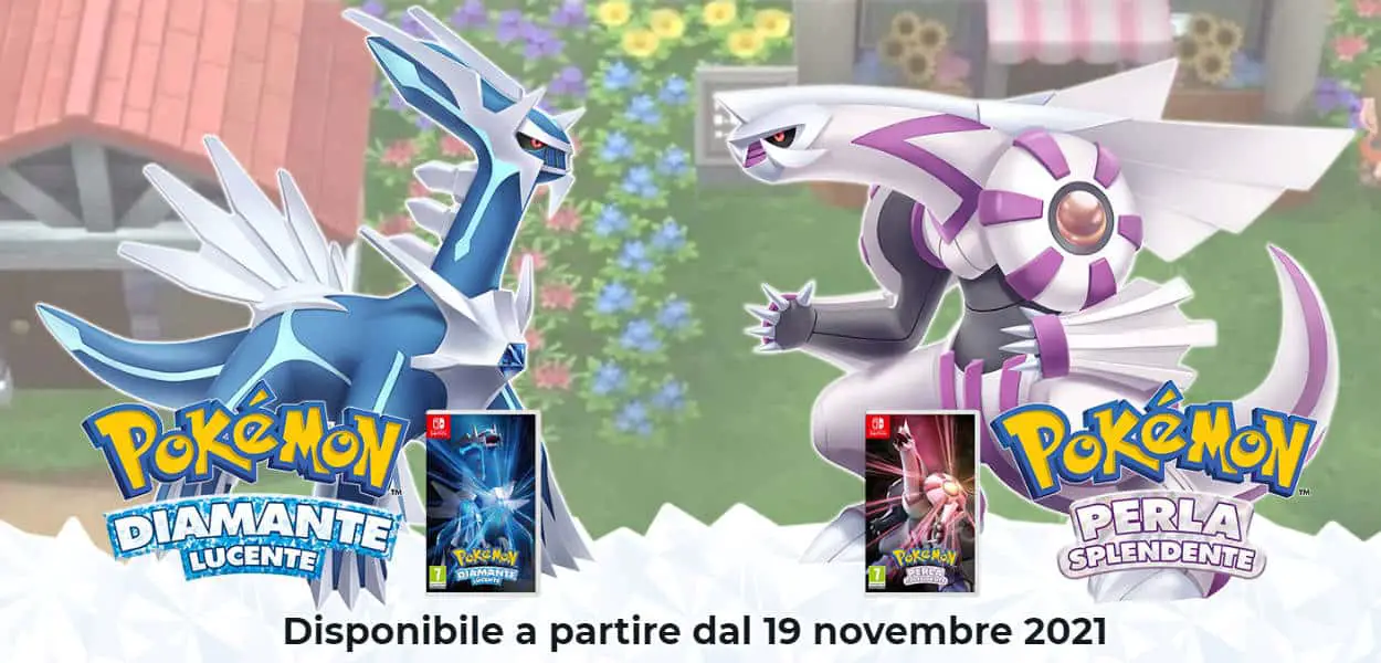 Pokémon Diamante Lucente e Perla Splendente