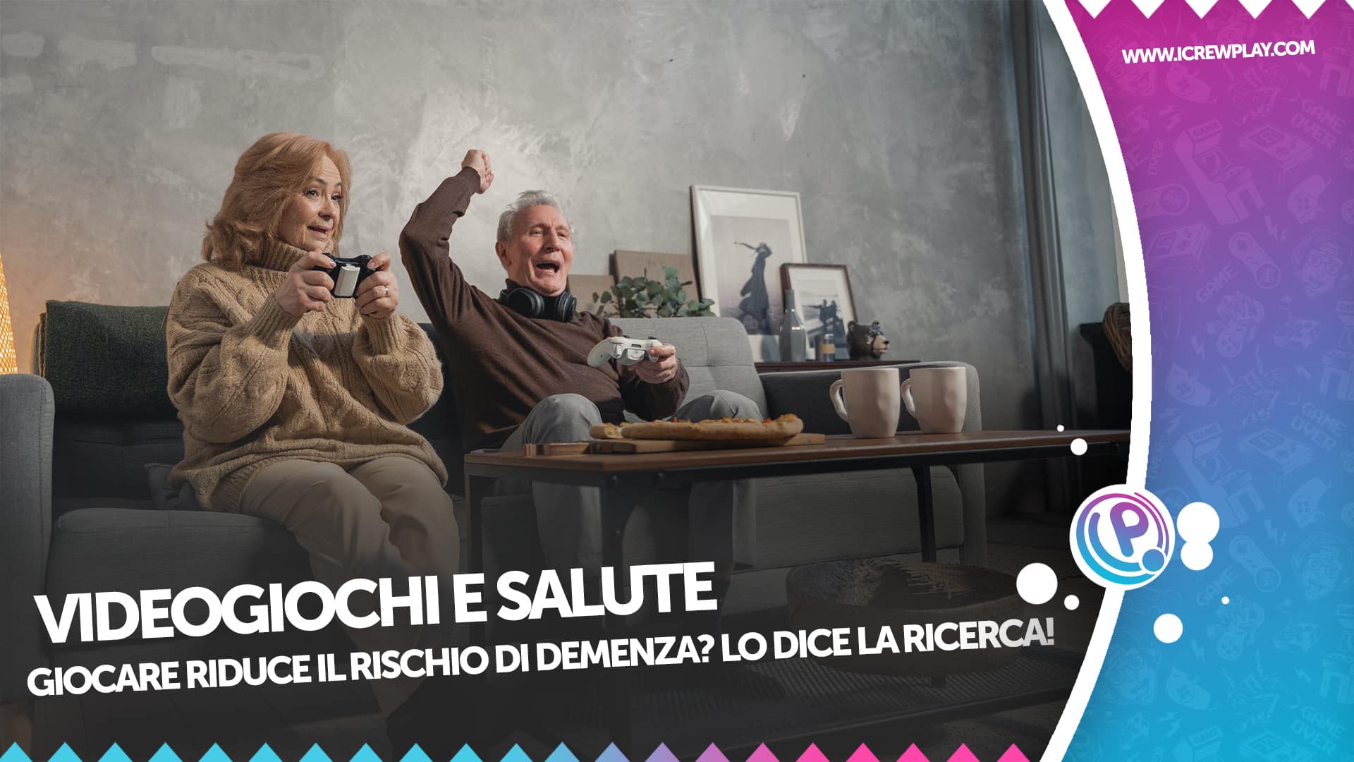 Videogiochi e salute: giocare riduce il rischio di demenza