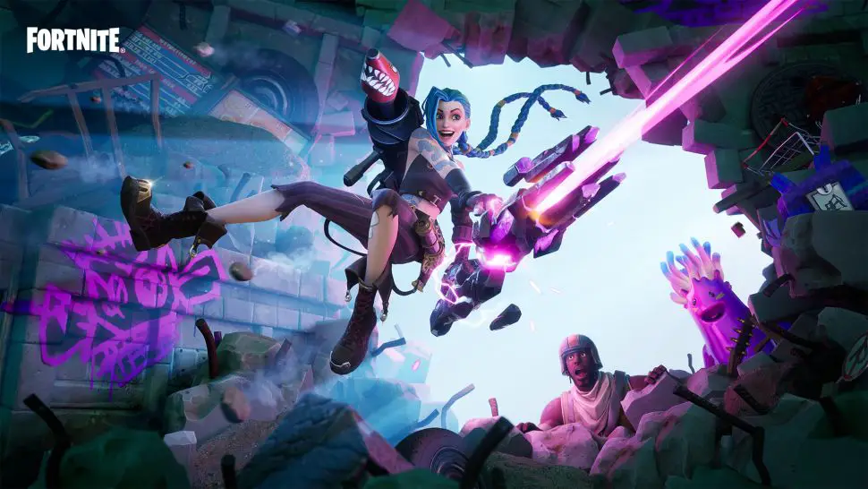 Fortnite: arriva la skin di Jinx!