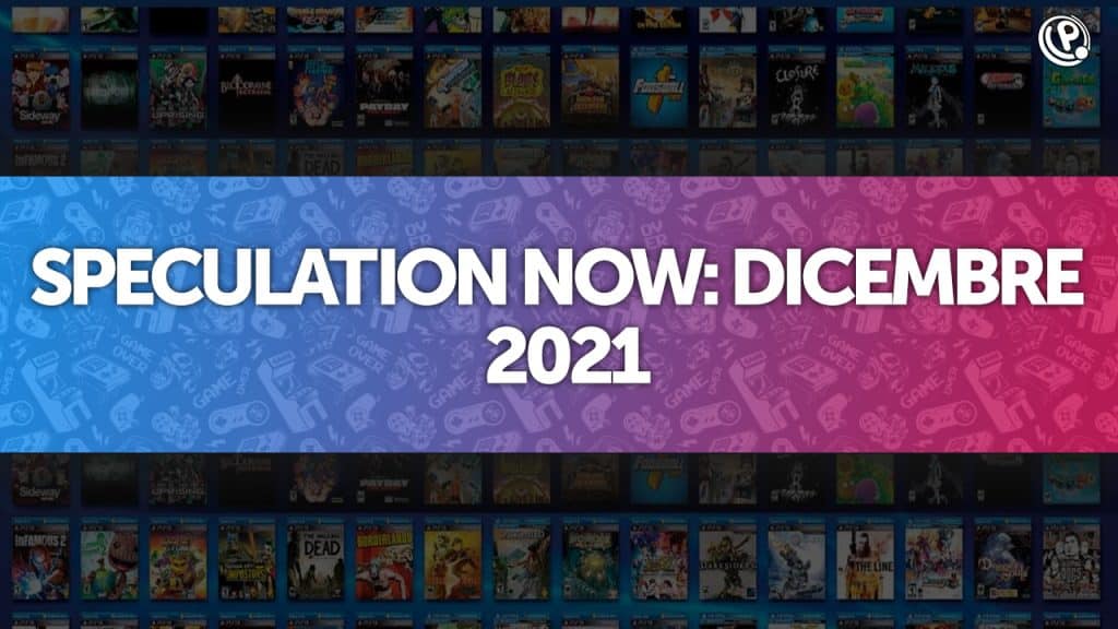 Copertina speculation now dicembre 2021 giochi playstation now