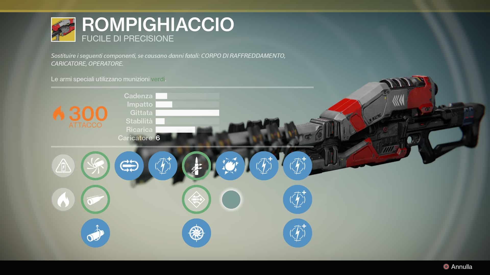 rompighiaccio destiny 