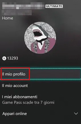 Cambiare gamertag il mio profilo