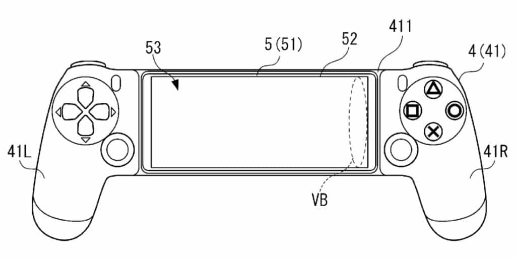 PlayStation brevetto controller mobile