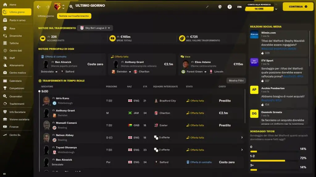 Football Manager 2022 screenshot