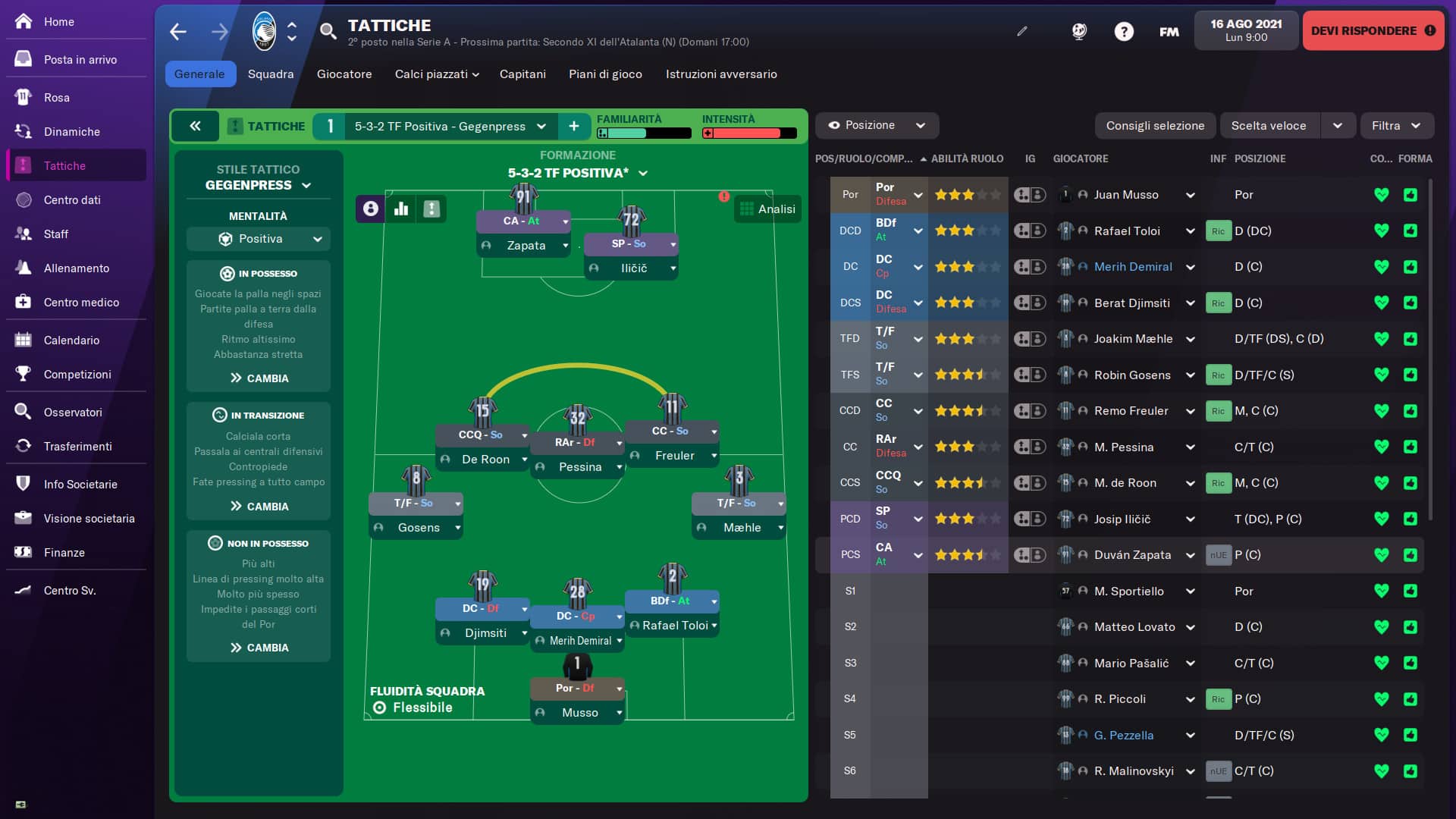 Football Manager 2022 screenshot