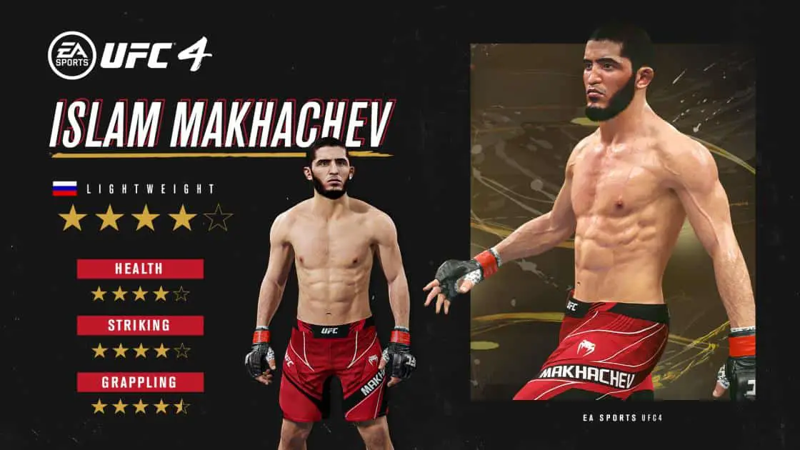 UFC 4: Islam Makhachev arriva nell'ottagono