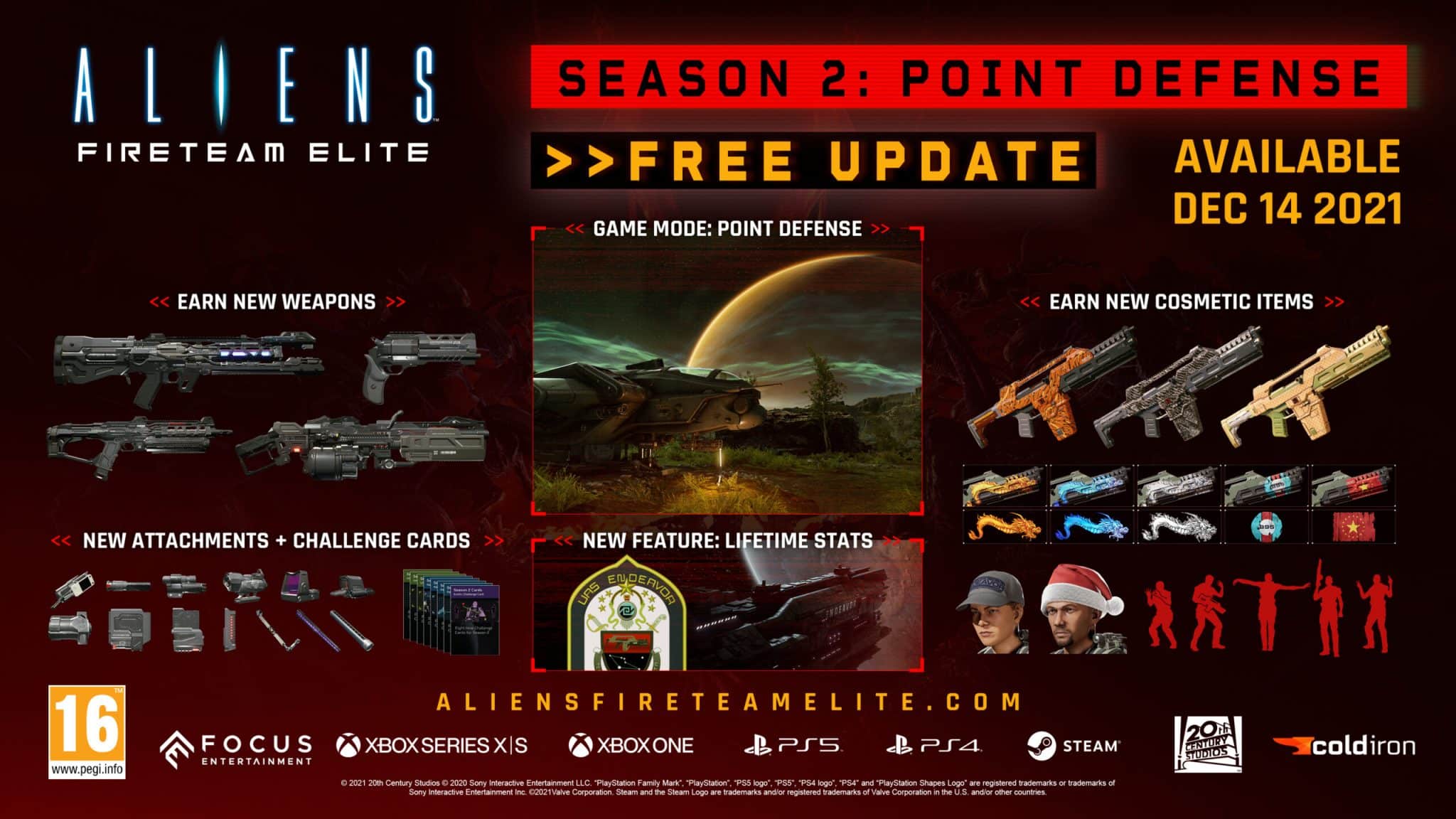 Aliens Fireteam, Season 2 e arrivo su Game Pass