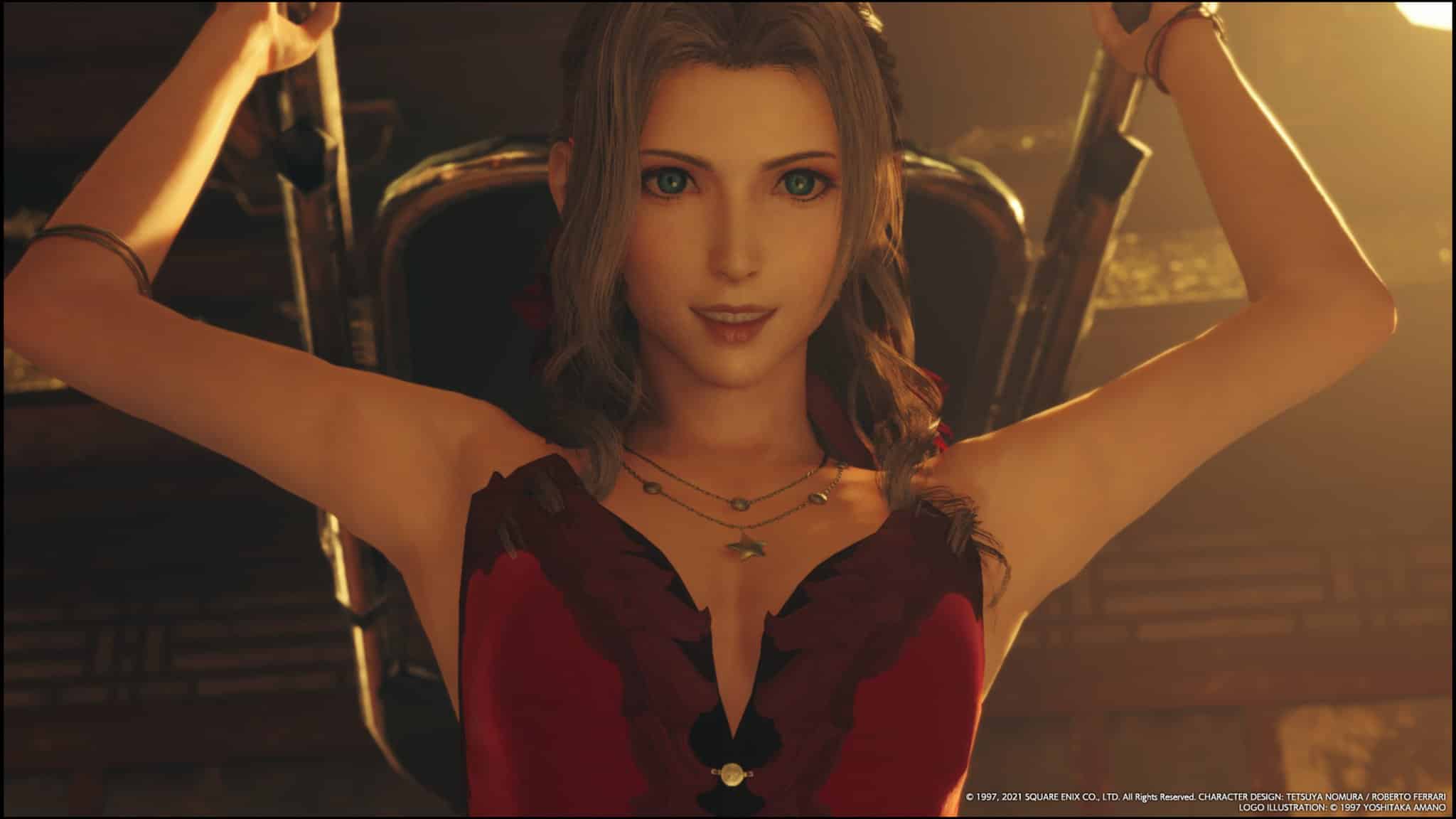 Final Fantasy 7 Remake sedia