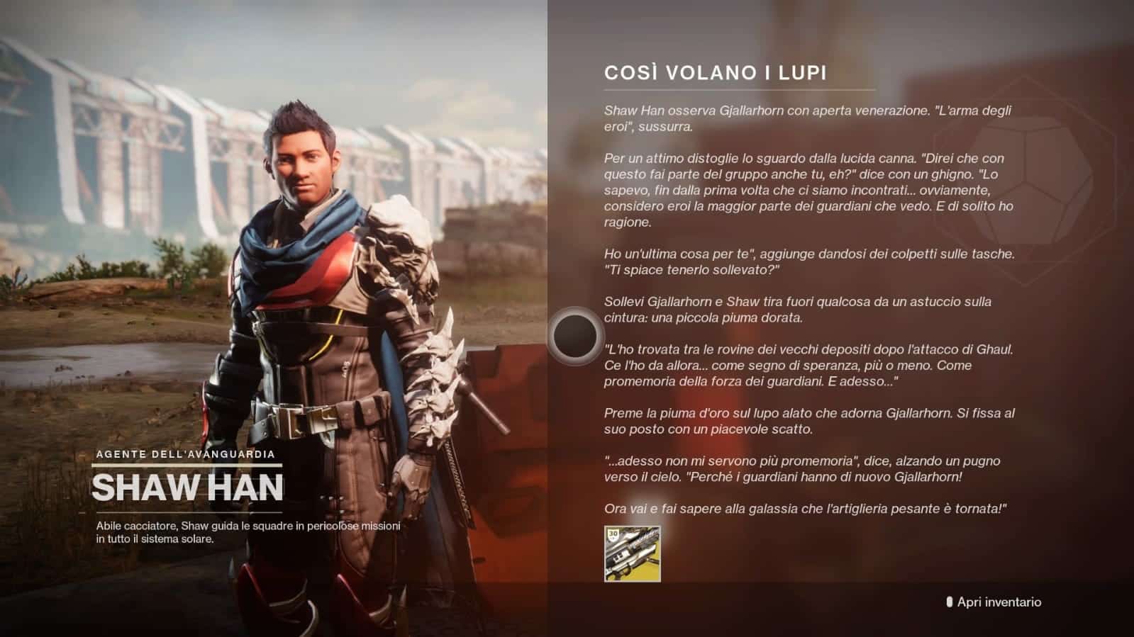 Destiny 2: guida all'ottenimento del Gjallarhorn