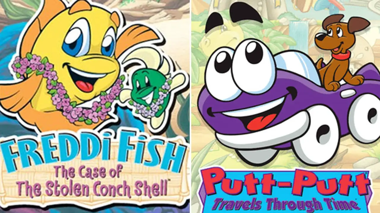 Putt-Putt Freddi Fish 3