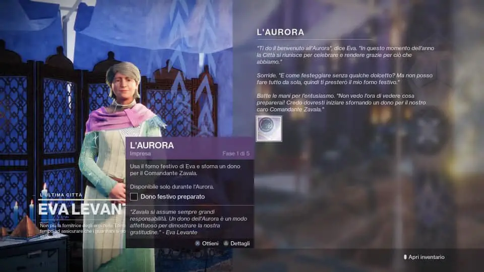 Destiny 2: torna la festa dell'Aurora!