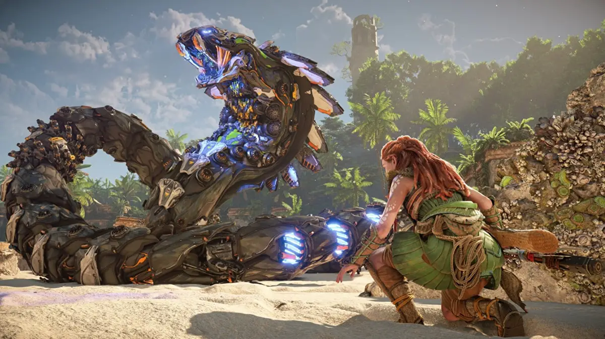Horizon Forbidden West, ecco lo Slitherfang