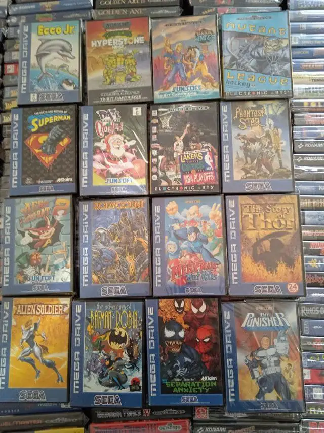 Collezione Sega Mega Drive