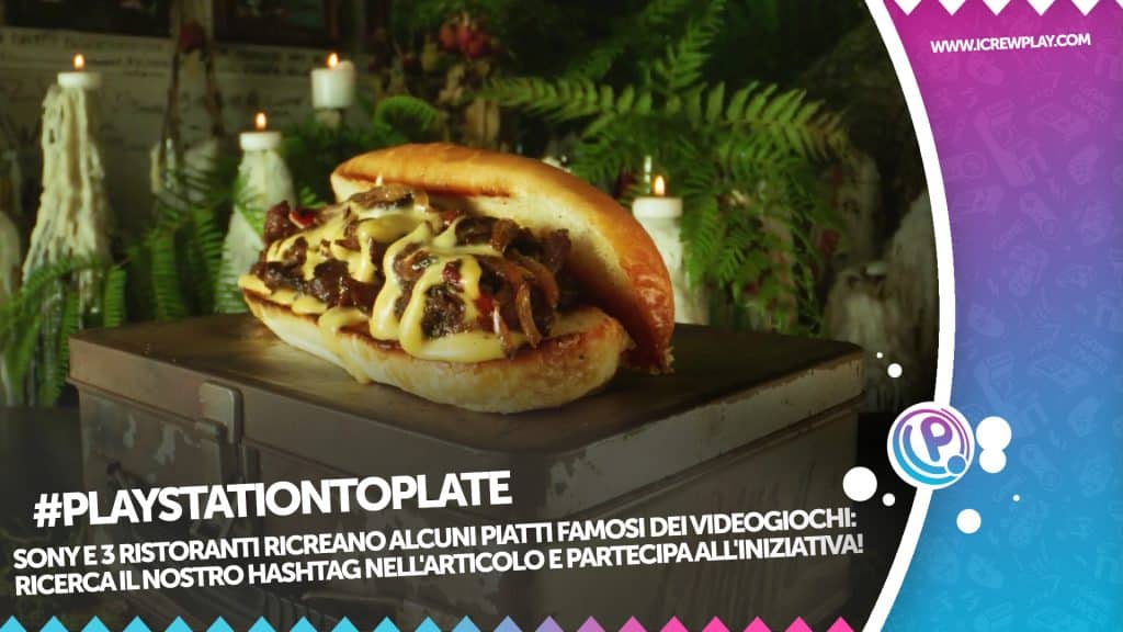Sony playstation to plate
