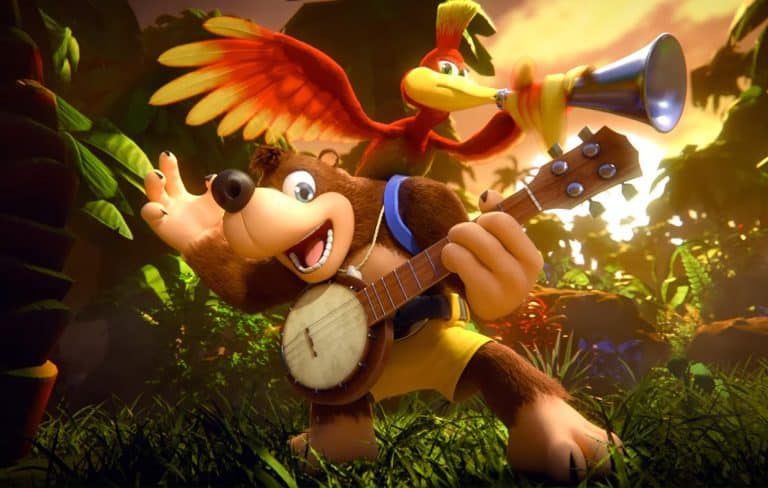 Banjo-kazooie: first 4 figures crea una statuetta incredibile!