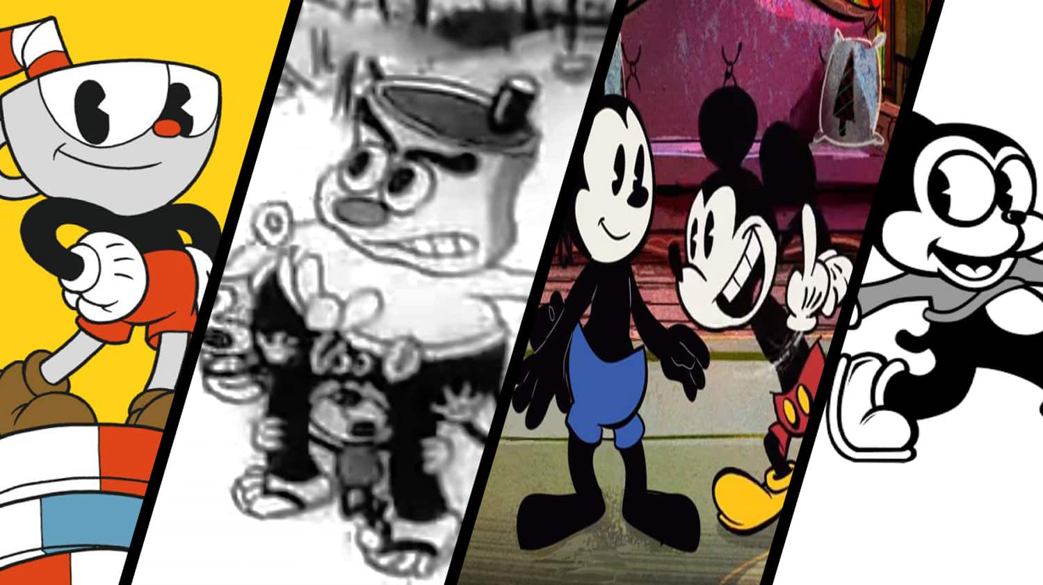 Cuphead: i cartoni animati da cui sono tratti i personaggi