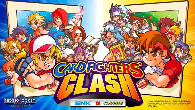 Card fighters clash: i personaggi di snk e capcom si scontrano su switch