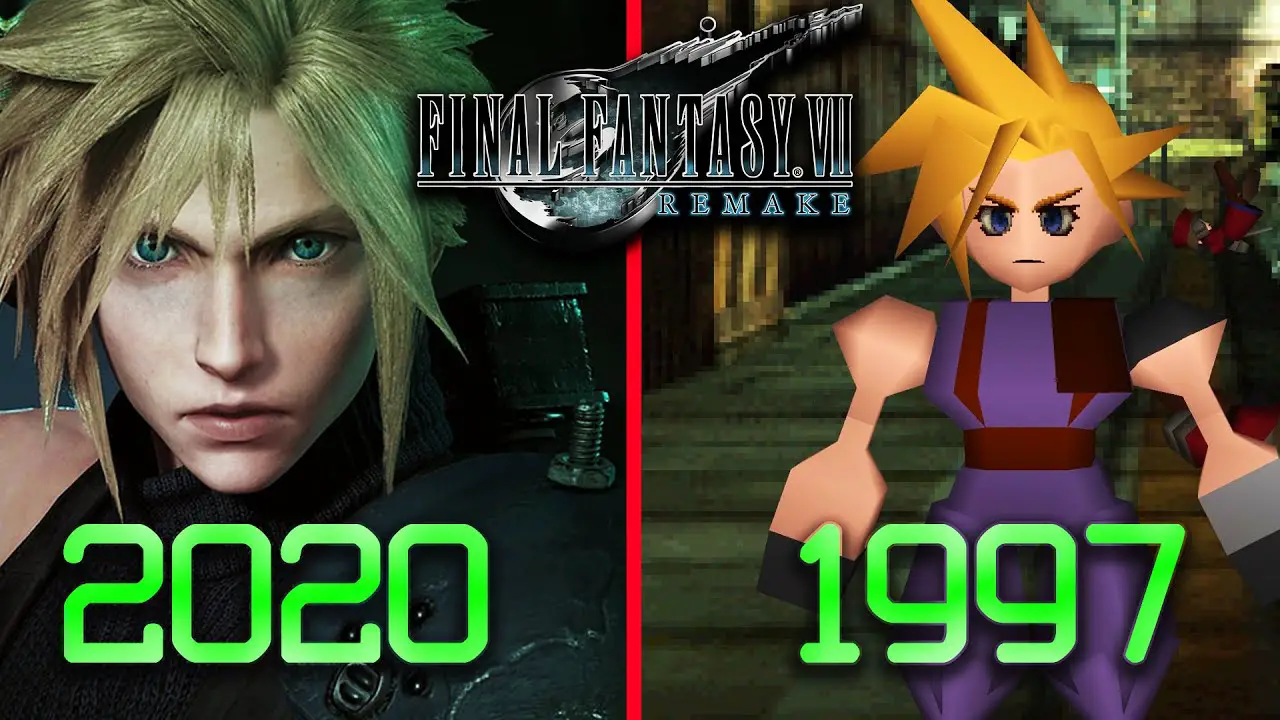 Final Fantasy VII Comparison