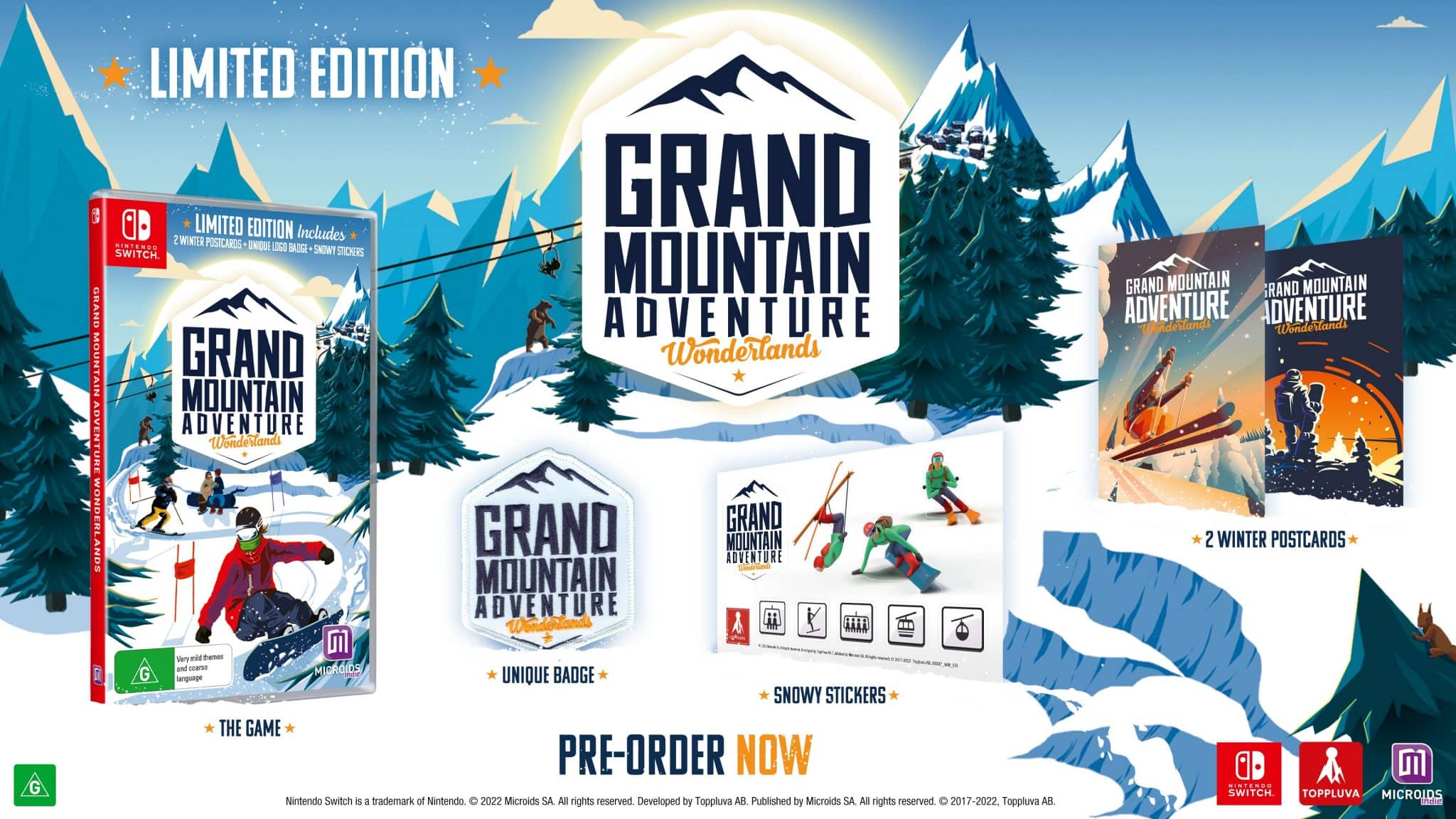 Grand Mountain Adventure: Wonderlands retail
