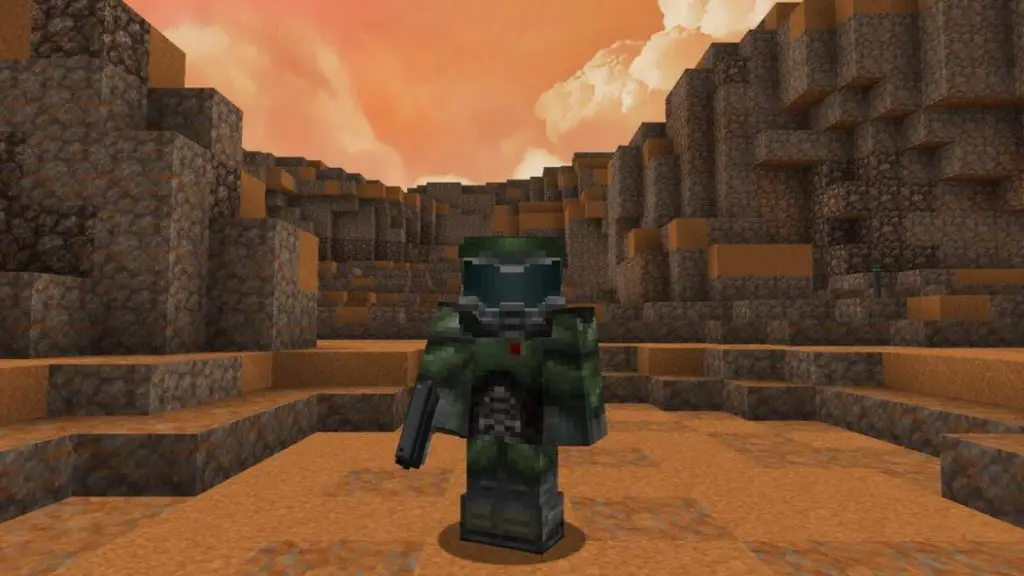 Minecraft mod Doom