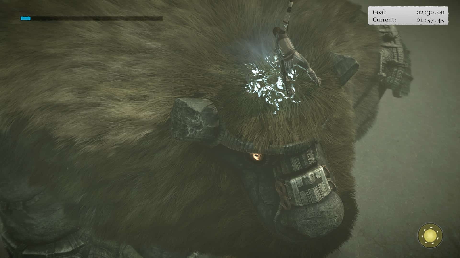 Dissonanza Ludonarrativa Shadow of the Colossus