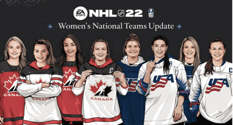Nhl22: le prime squadre femminili disponibili