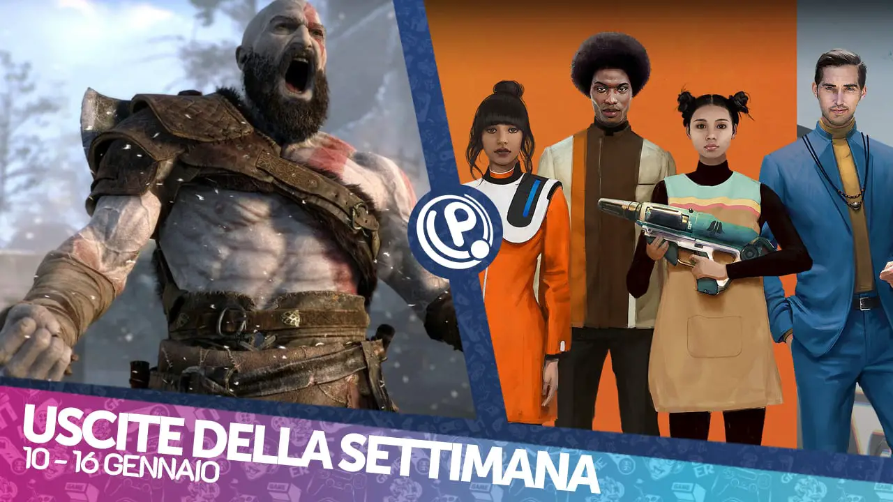 Uscite della settimana 10 - 16 gennaio 2022