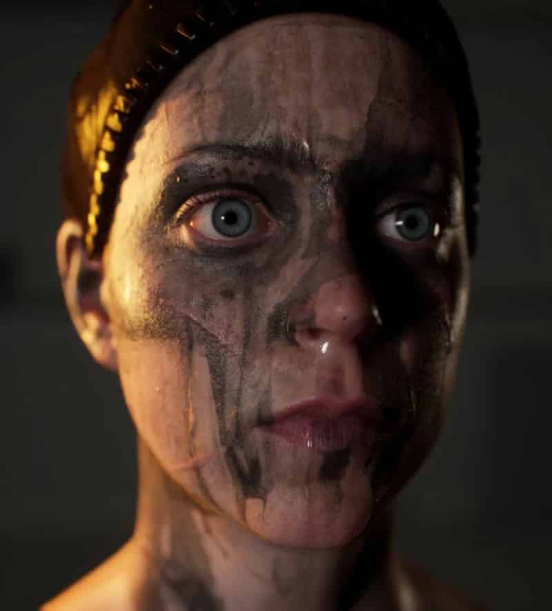 Senua's Saga: Hellblade 2, due foto del modello di Senua in lavorazione