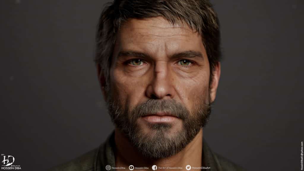 The Last of Us: 3D artist ricrea il volto di Pedro Pascal nei panni di Joel