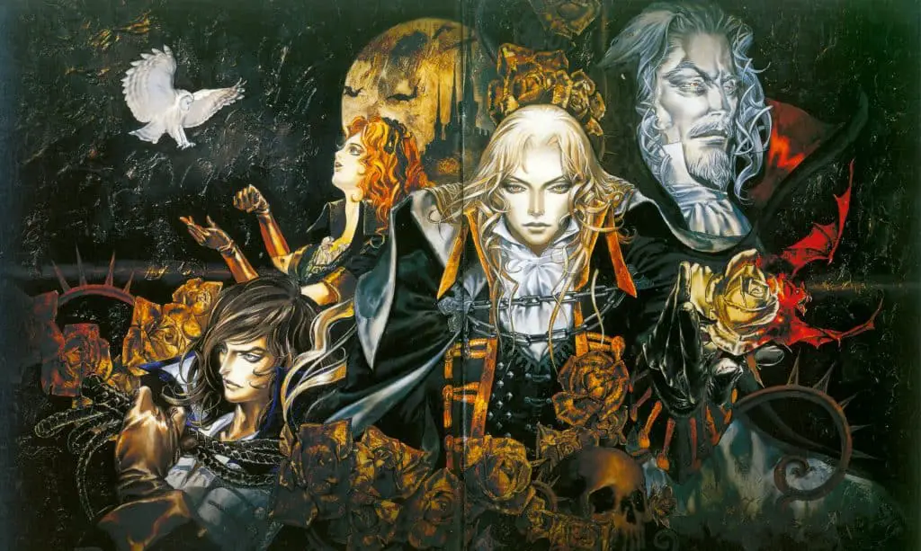 Castlevania: Symphony of the Night artwork