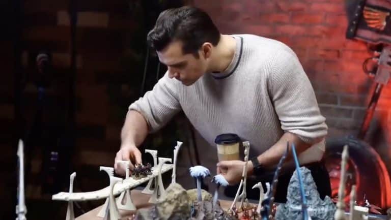 Henry cavill è stato al warhammer world