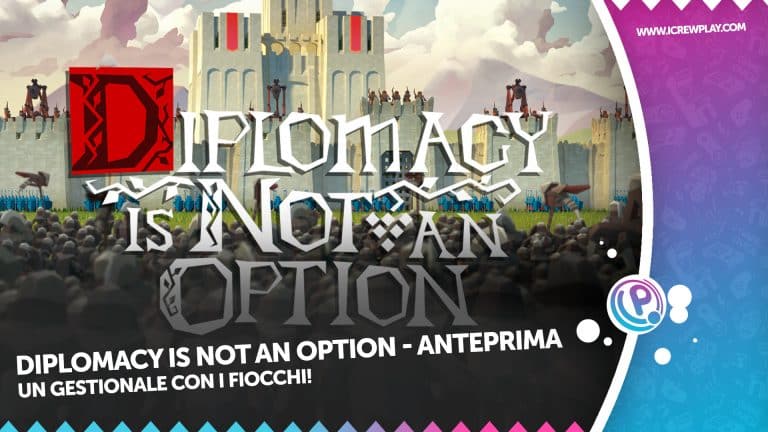 Diplomacy is not an option, un titolo molto promettente!
