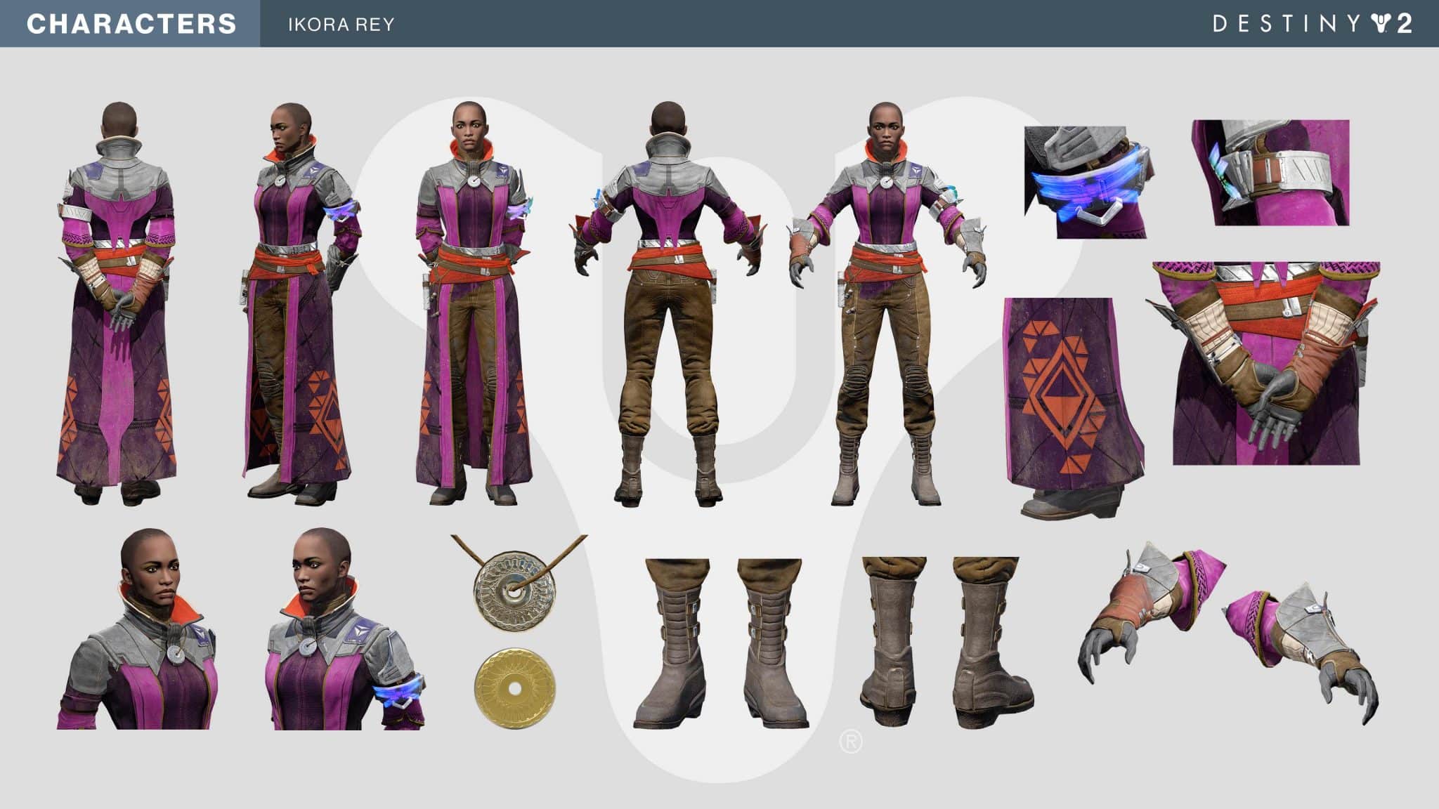 Destiny 2: Bungie mostrai i suoi personaggi in maniera accurata per aiutare i cosplayer 3