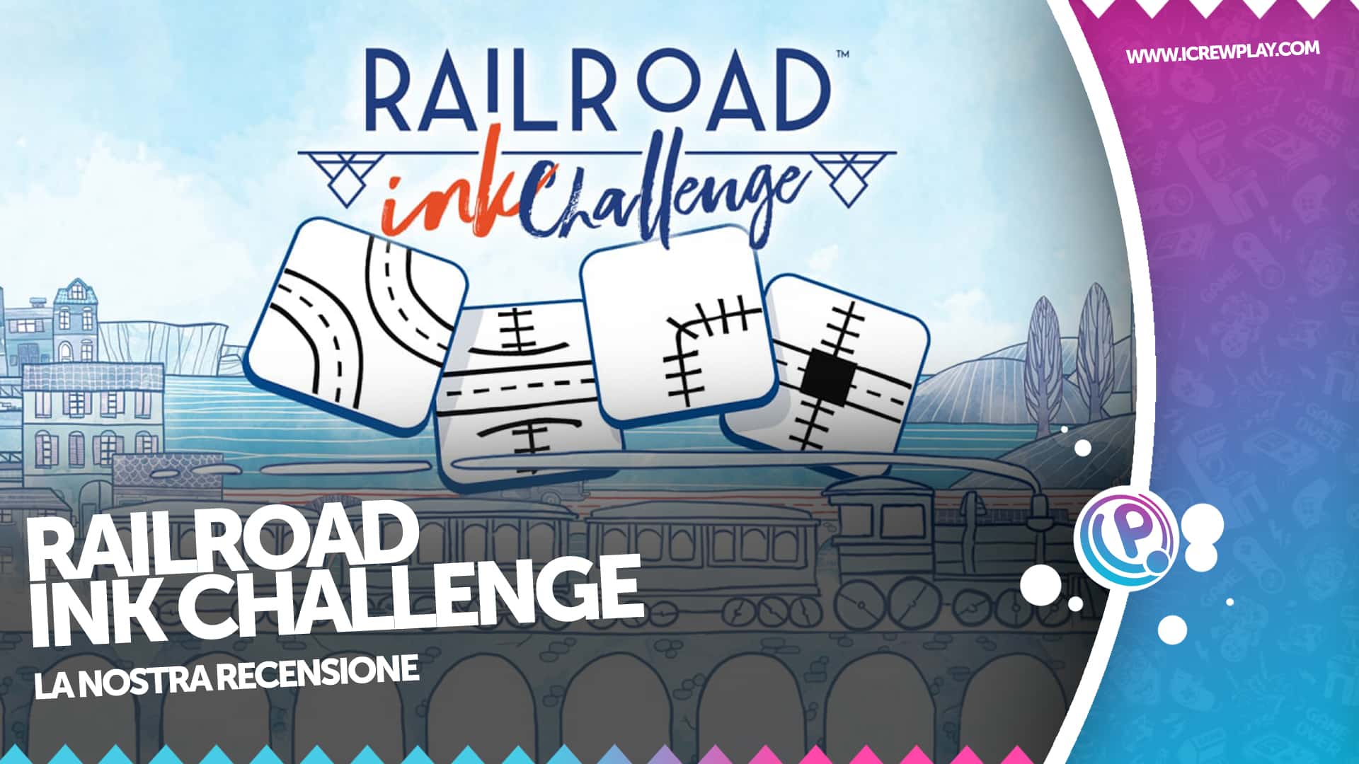 Railroad Ink Challenge cover recensione