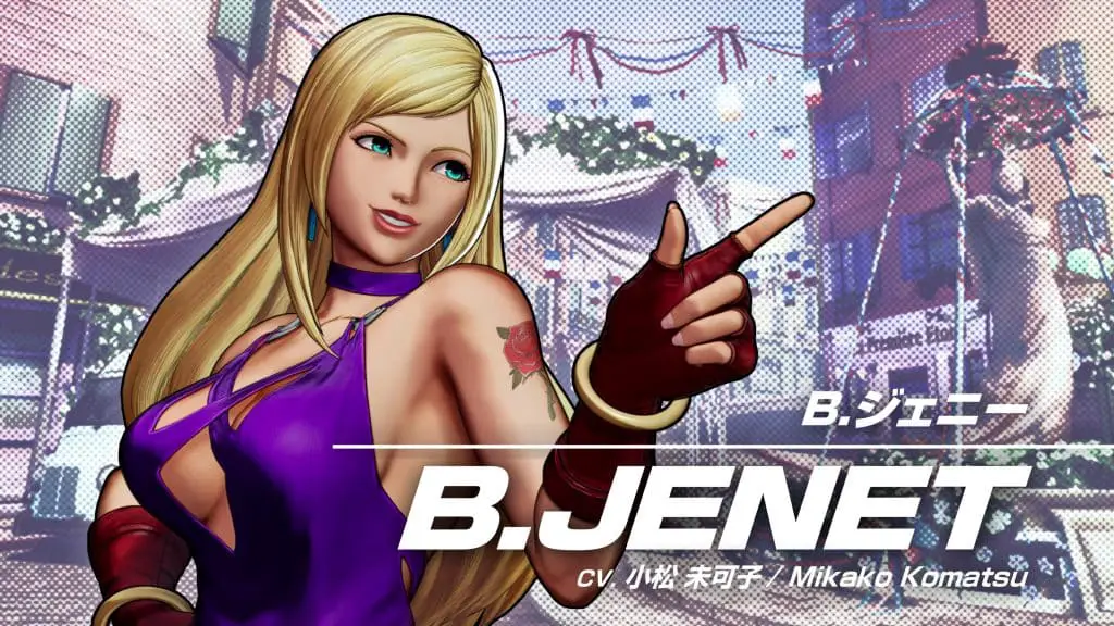 The King of Fighters XV B. Jenet