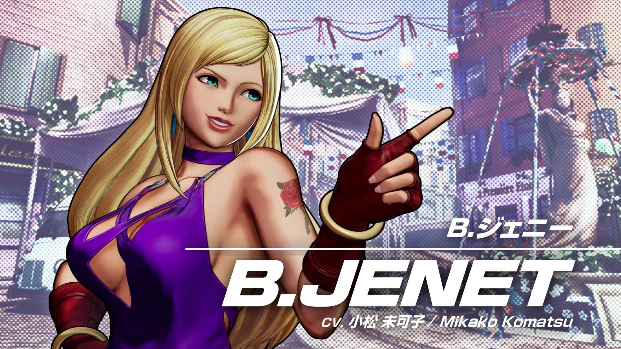 The King of Fighters XV B. Jenet