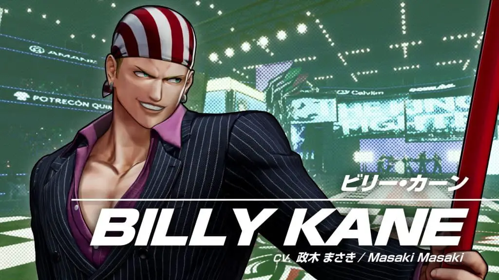 The King of Fighters XV Billy Kane