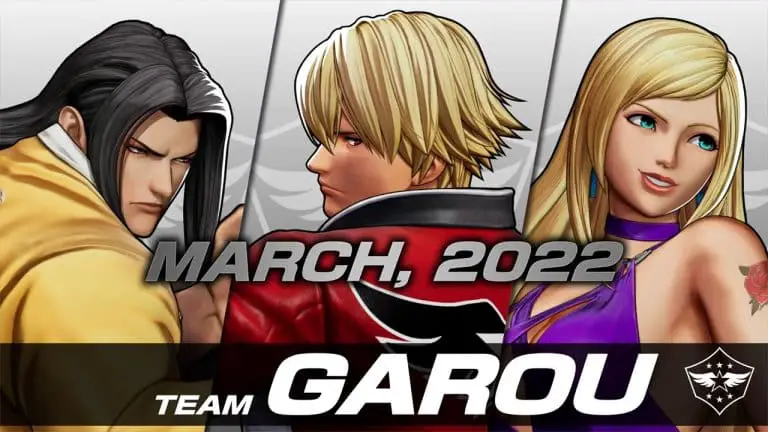 The King of Fighters XV Team Garou