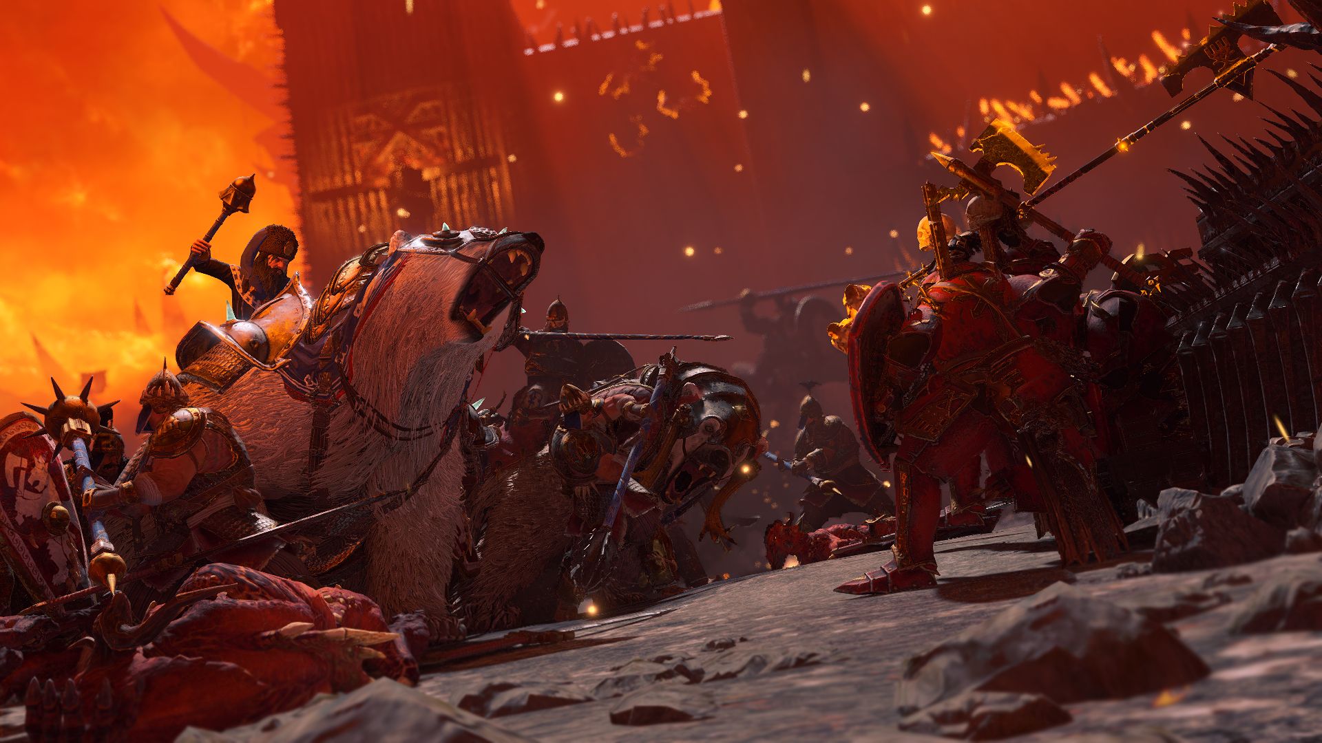 Battaglia in total war warhammer iii