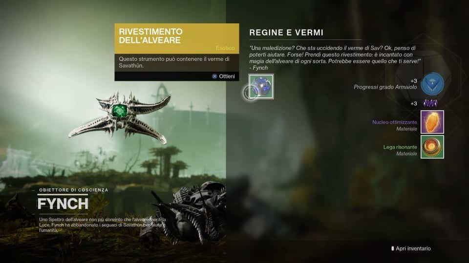 Destiny 2: guida all'ottenimento del Parassita