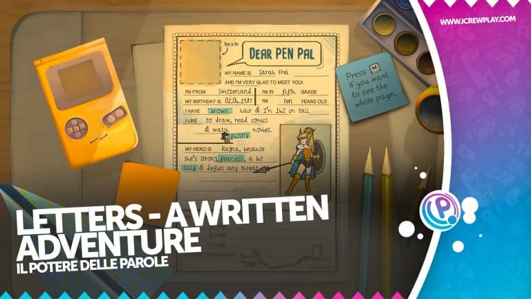 Letters - a written adventure, la nostra recensione