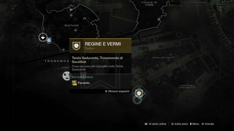 Destiny 2: guida all'ottenimento del Parassita