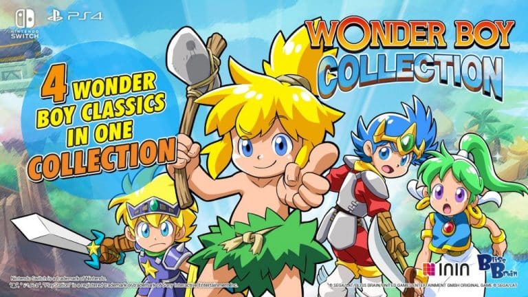 Wonder boy collection annunciato per playstation 4 e nintendo switch
