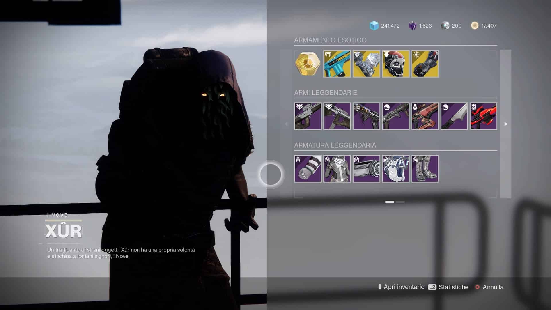 Destiny 2: guida alla location di Xur e alle esotiche della settimana (4-8 marzo)