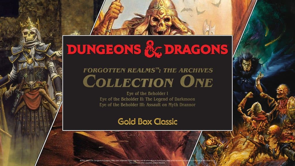 Dungeons & dragons gold box classics