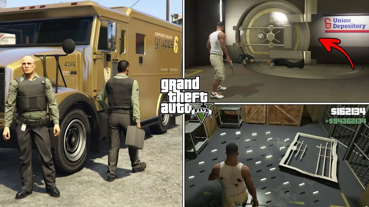 GTA 5 golden truck soldi