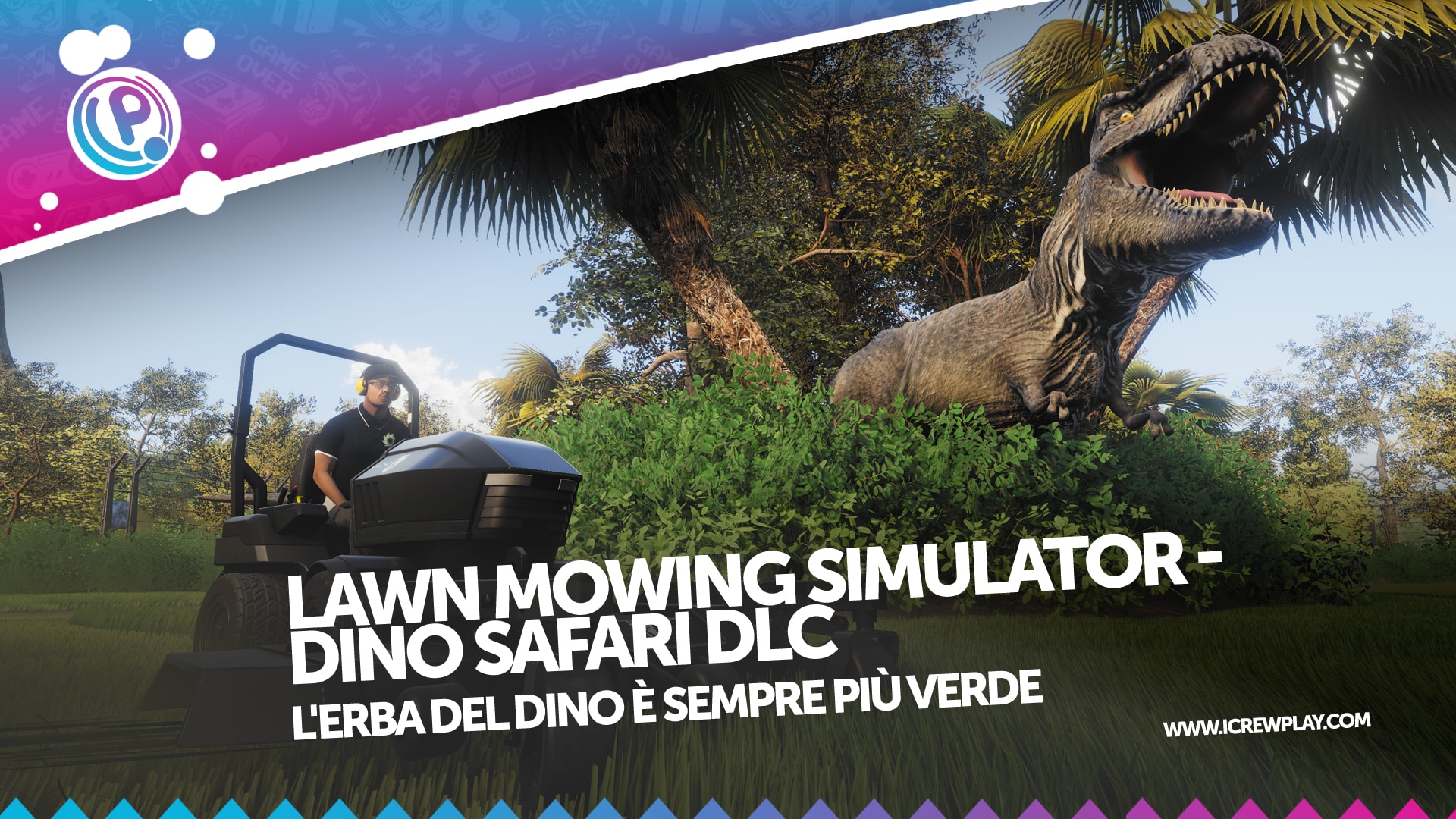 Lawn Mowing Simulator - Dino Safari DLC