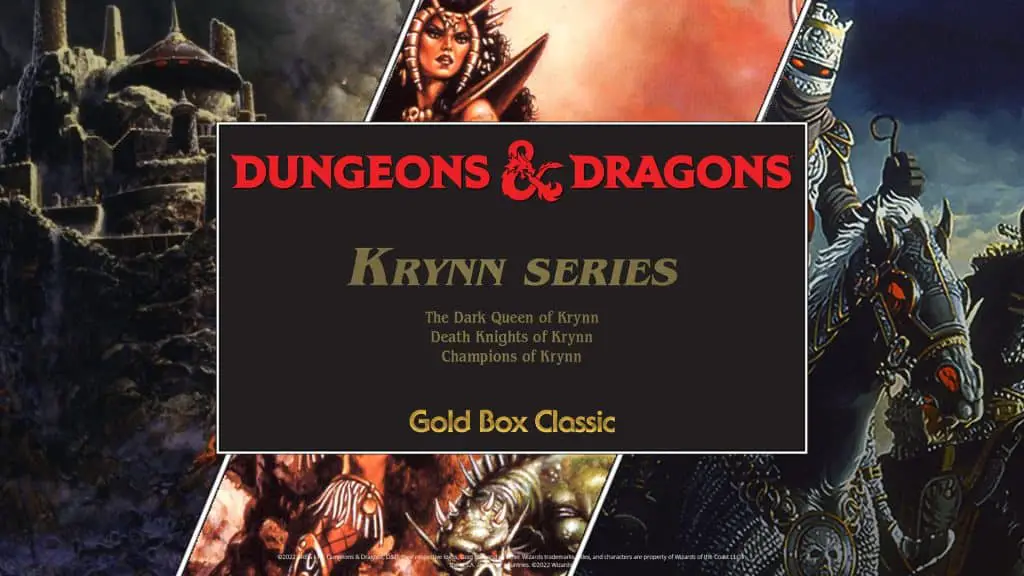 Dungeons & Dragons Gold Box Classics