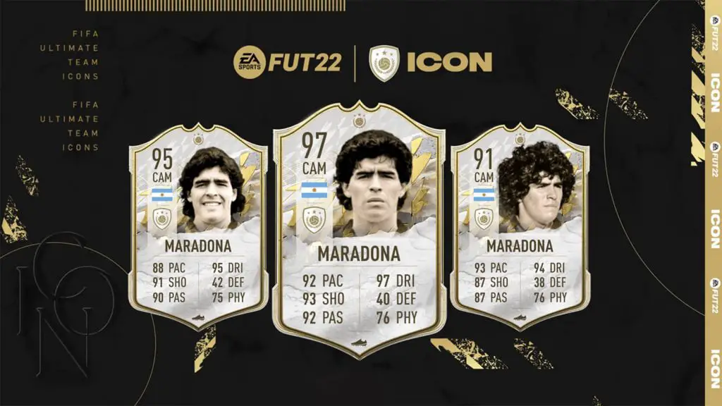 FIFA 22: Electronic Arts ha dovuto "sospendere" Diego Armando Maradona all'interno del gioco!